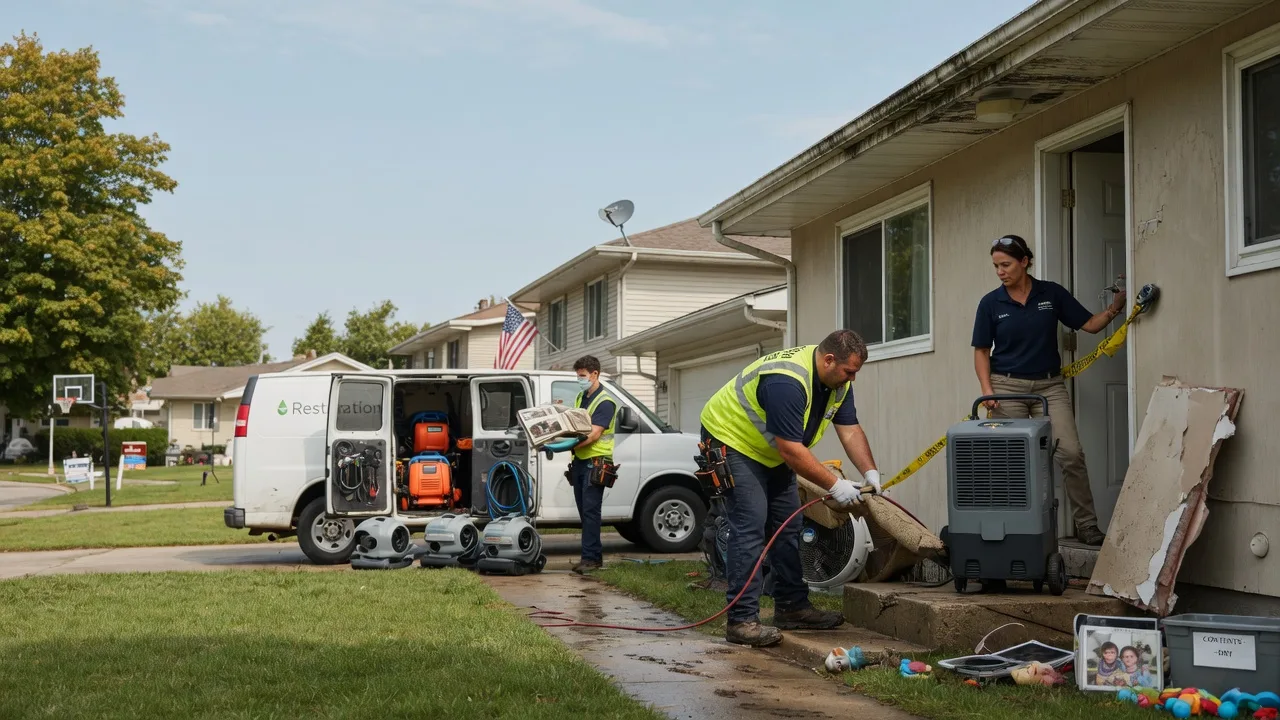 Water Damage Restoration in Webster, IN near me